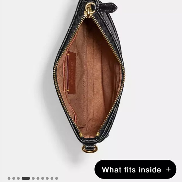 COACH Cross Grain Leather Kitt - Picture 5 of 8